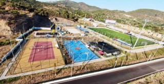 Özdere Gençlik ve Spor Yerleşkesi sporcu gençlerin gözdesi oldu