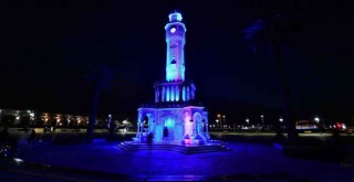 Saat Kulesi Mart’ta her perşembe maviye bürünecek