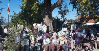 Tire köylüleri direnişte