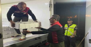 Yasadışı avlanan 1430 Kg hamsiye el konuldu