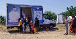 Kınık'ta tarım işçilerine sağlık taraması