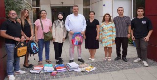 Atıklarını getirdiler, kırtasiye malzemesi aldılar