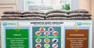 Sebze ve meyve atıkları Karşıyaka'da organik gübreye dönüşüyor