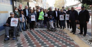 Narlıdere engelsiz yaşam için yürüdü