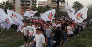 KSK taraftarından protesto yürüyüşü