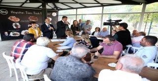 Başkan Tugay yatık bina sakinleri ile Vali’ye gidecek