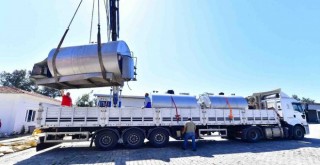 Hataylı süt üreticilerine İzmir’den tank desteği