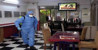 Karabağlar’da dört bir yanda dezenfeksiyon