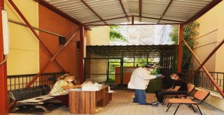 Sigara içerken Covid-19 testi iddiası