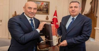 Başkan Soyer’den Vali Elban’a ziyaret