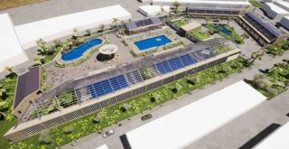 Ilıca Günübirlik Termal Tesisleri’nin yüzde 65’i bitti