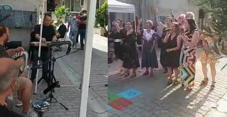 Karşıyaka Sanat Derneği TSM Korosu sokakta da harika!