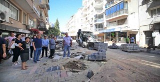 Batur’dan sokak yenileme çalışmalarına yerinde inceleme