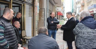 CHP adayı Dr.Cemil Tugay sahaya indi…