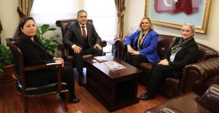 Kaymakam Demir'e Dışişleri Bakanlığı'ndan ziyaret...