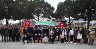 Kınık'ta fidan dikimi