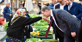 Cemil Tugay'dan Tireli üreticiye moral