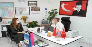 Başkan Çalkaya’dan hem ziyaret hem hizmet