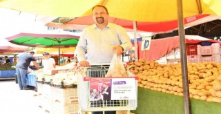 Çiğli Belediyesi’nden pazarlara alışveriş arabası