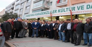 Karşıyaka Cumhur İttifakı’ndan Karadeniz Derneği’ne ziyaret