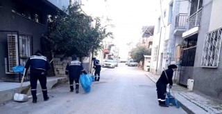 Bornova’da farkındalık yaratan temizlik çalışması