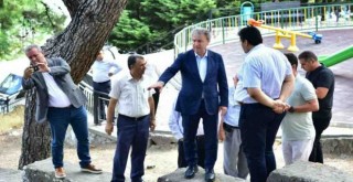 Bornova’nın parkları yaz tatiline hazır