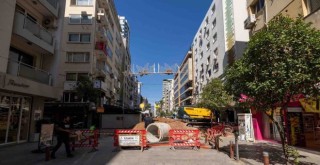 İZSU’nun 250 milyon liralık altyapı yatırımı hız kesmeden devam ediyor