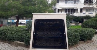 Gode Cengiz'in büstünü çaldılar!