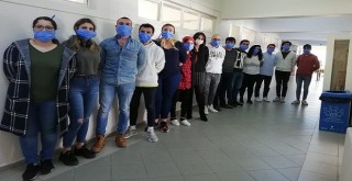 Karşıyaka Halk Eğitim'den vefa grubuna destek timi