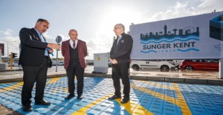 Türkiye’nin ilk sünger otoparkı İzmir’de