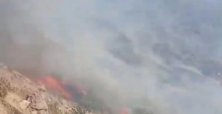 Çiğli'de yangın söndürüldü