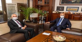 Vali Köşger'den Başkan Soyer’e iade-i ziyaret