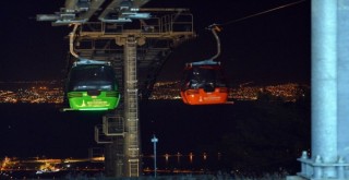 Teleferik, ziyaretçi rekoru kırdı