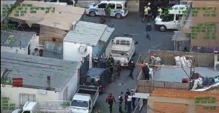 Karşıyaka'da hava destekli uyuşturucu operasyonu