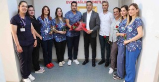 Başkan Kayalar’dan hemşirelere ziyaret
