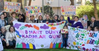 8 Mart Dayanışma Noktaları'nda kadınların sesi yükseldi
