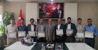 Müftü Gürler'den deprem gönüllülerine teşekkür şilti...