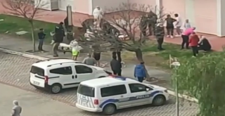 Mavişehir'de 10.kattan düştü...