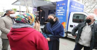 Efes Selçuk Belediyesi tek nokta hizmet aracı yola çıktı