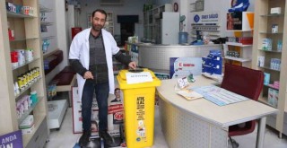 Çiğli’de atık ilaçlar doğaya karışmayacak