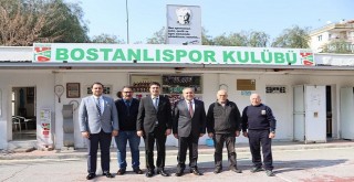 Karşıyaka Kaymakamı Demir, Bostanlıspor’u ziyaret etti