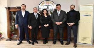 Cemil Tugay seçim güvenliği için İzmir Barosu'ndan destek istedi