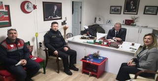 Kaymakam Çalışır mahalle muhtarlarını ziyaret ediyor