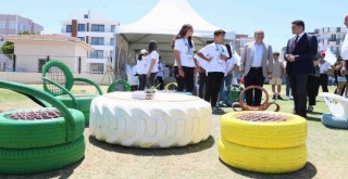 Aliağalı öğrencilerden Bilim Festivali