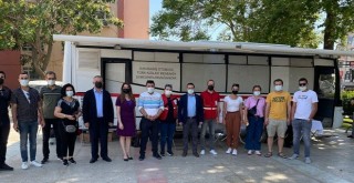 CHP Karşıyaka başkanından kan bağışı