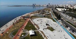 Bostanlı rekreasyon alanı resmen açıldı