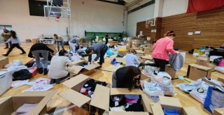 Karşıyakalılar yardım için seferber oldu