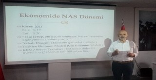 Sağlam; Türkiye Ekonomisinin Dününü, Bugününü, Yarınını anlattı