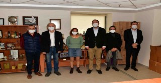 Başkan Gümrükçü'den meslek odalarına  e-Ruhsat ziyareti