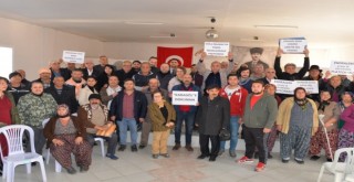 Karagöl'e taş ocağı yapılmaması için toplandılar